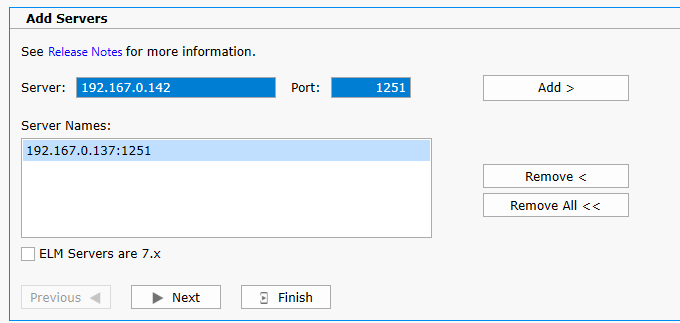 Sync Add servers