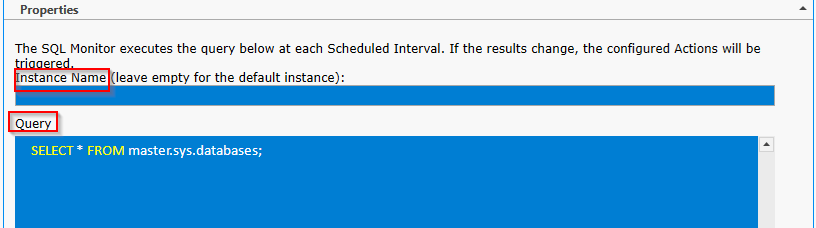 SQL monitor query