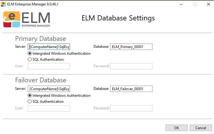 Change databases