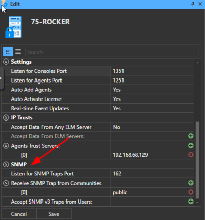 Setting up SNMP Monitoring and the SNMP Receiver - Fire Mountain Software